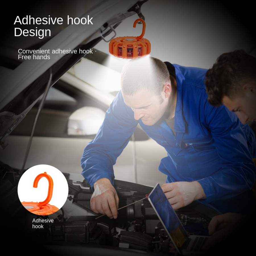 Led Auto Notfall Licht Taschenlampe Magnetische Induktion Strobe Verkehrsunfall Lampe Leuchtfeuer Sicherheit Zubehör