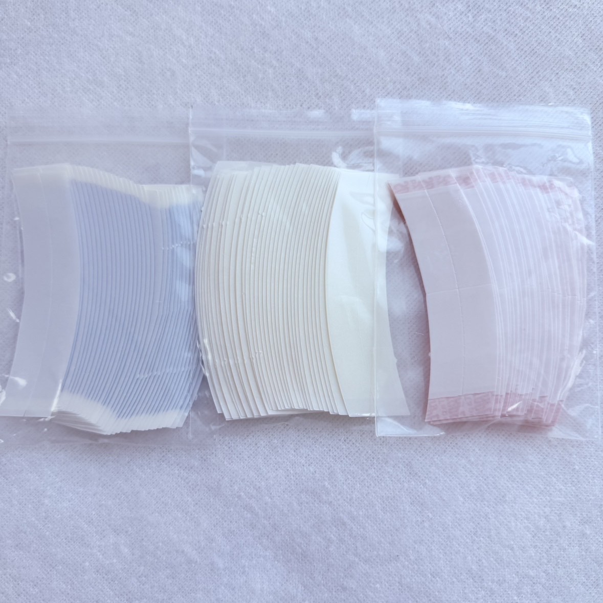 36 Stück gebogenes Walker-Klebeband, doppelseitiges Ultra-Hold-Klebeband, Haarsystem-Klebeband, Hold Bonding-Kleber für Salon-Spitzensystem und Herren-Toupet