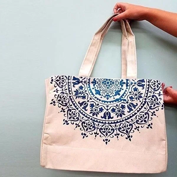 30*30Cm Kích Thước Thủ Công Diy Mạn Đà La Khuôn Cho Tranh Stencils Đóng Dấu Album Ảnh Nổi Thẻ Giấy Trên Gỗ, chất Liệu Vải Treo Tường