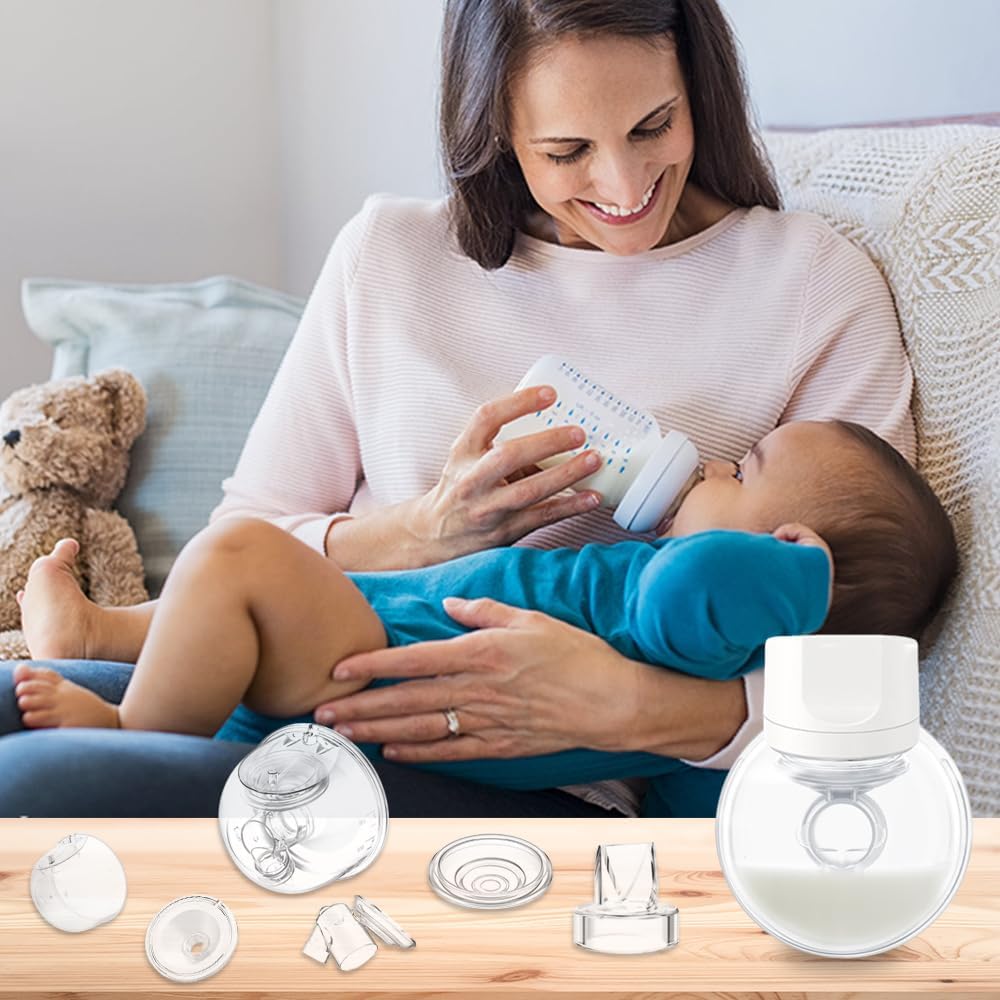 Bomba de besta conjunto completo copo coletor de leite 24mm apenas compatível com momcozy s12 pro/s9 pro substituição da bomba de mama, não para s9/s12