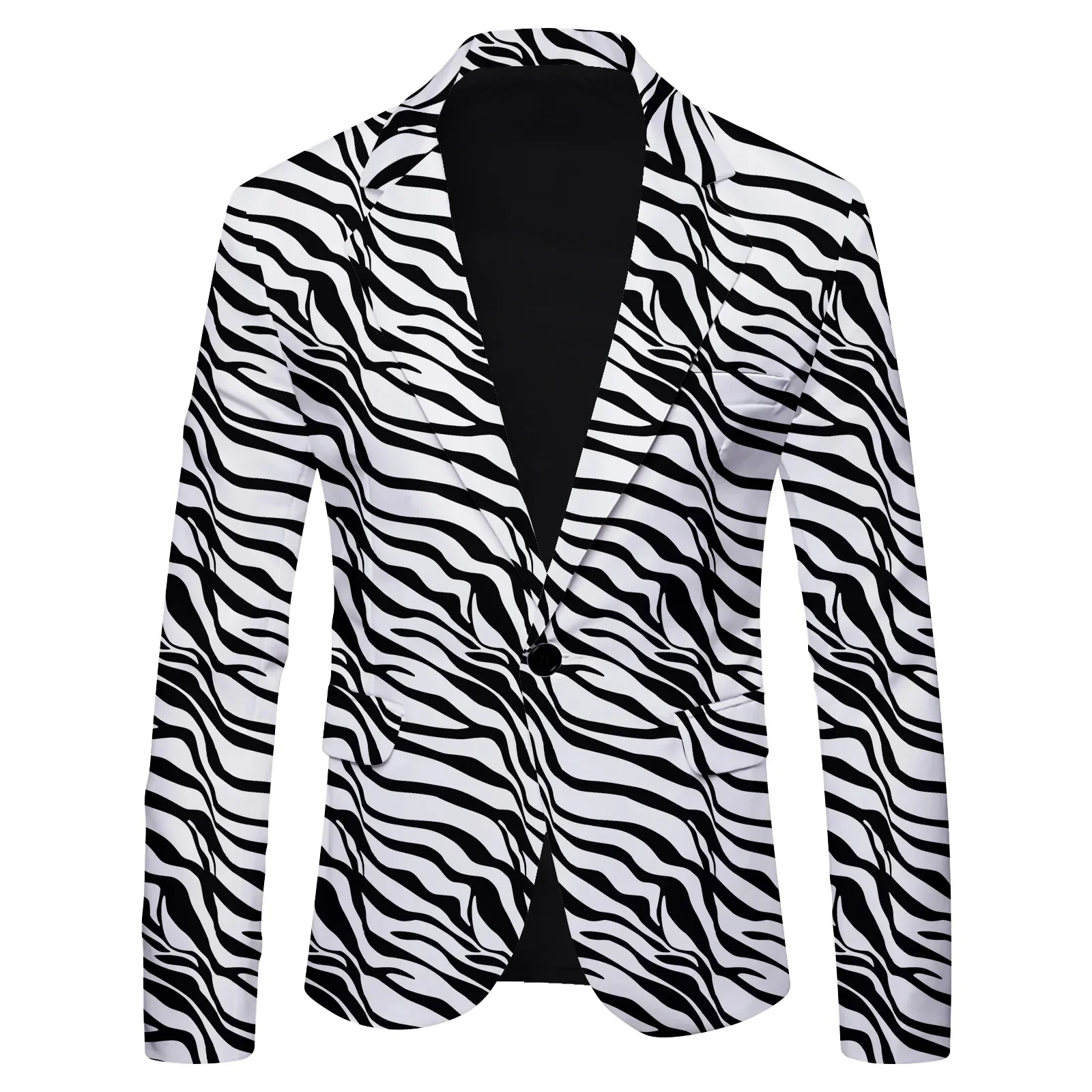 HOO 2025 Nowa męska marynarka w stylu casual z nadrukiem w kropki, brytyjska moda, dopasowany krój, możliwość personalizacji wzoru marynarki.