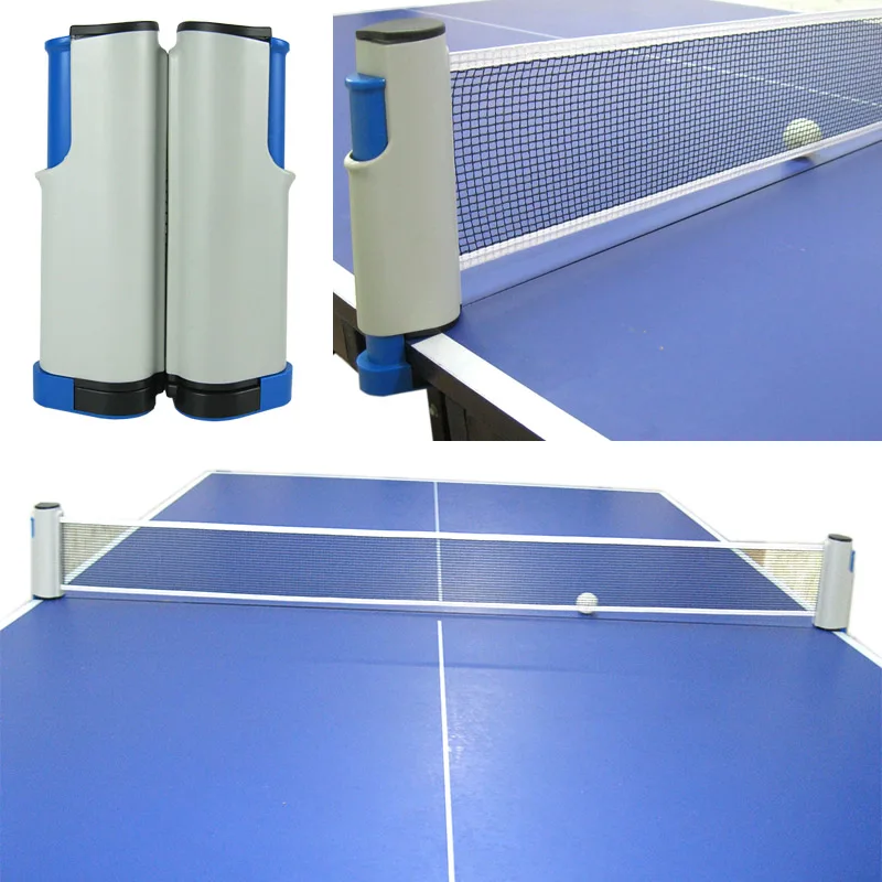 Rede de tênis de mesa portátil Ping Pong, terno escalável para qualquer mesa acessórios para exercícios, 170cm, 175cm