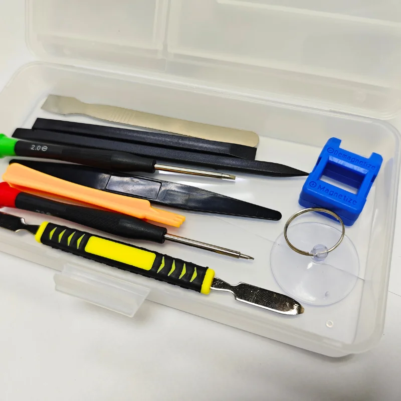 Professional Tools Storage Box Multifunction Double-Layer Mobile Phone Repair Organizer Case Small Parts Screw IC Motherboard