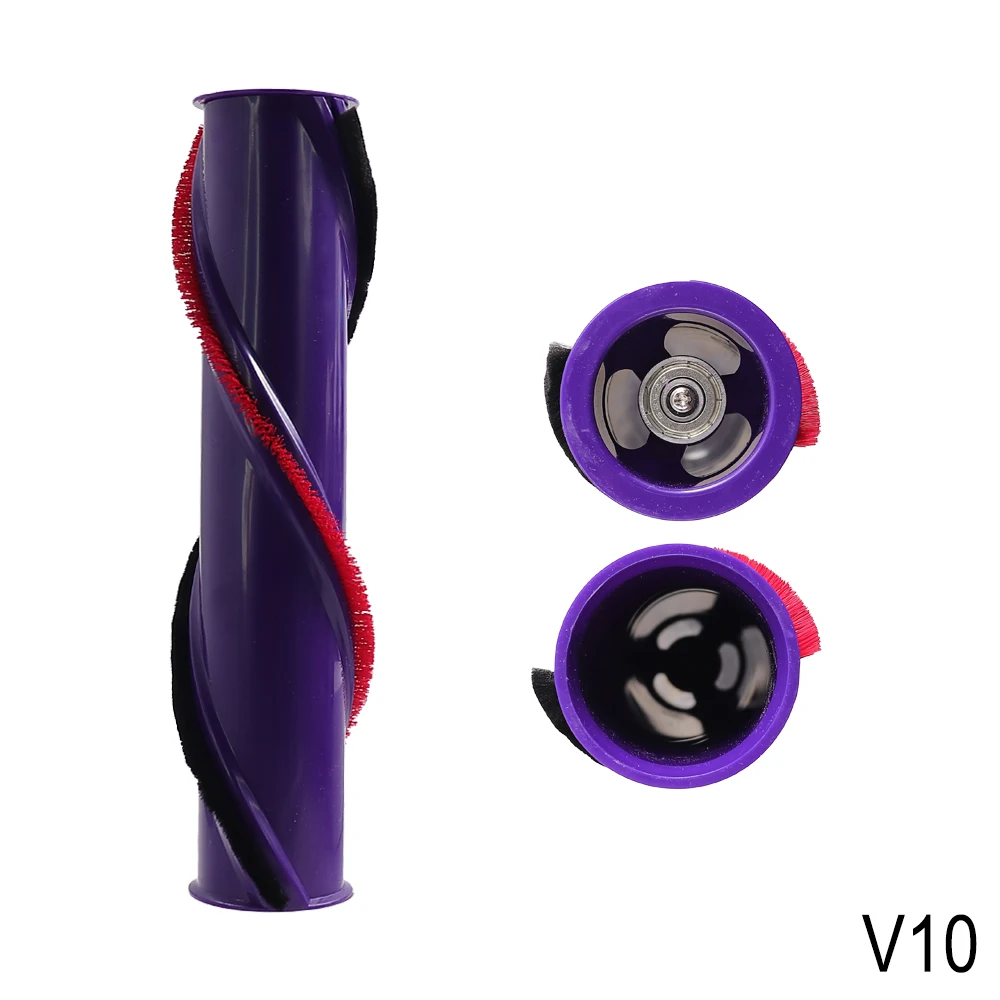 แปรงม้วนสำหรับเครื่องดูดฝุ่นไร้สาย Dyson V6 V8 V10 V11 แปรงม้วนสำรอง หัวแปรงไฟฟ้า ชิ้นส่วนลูกกลิ้งแปรง