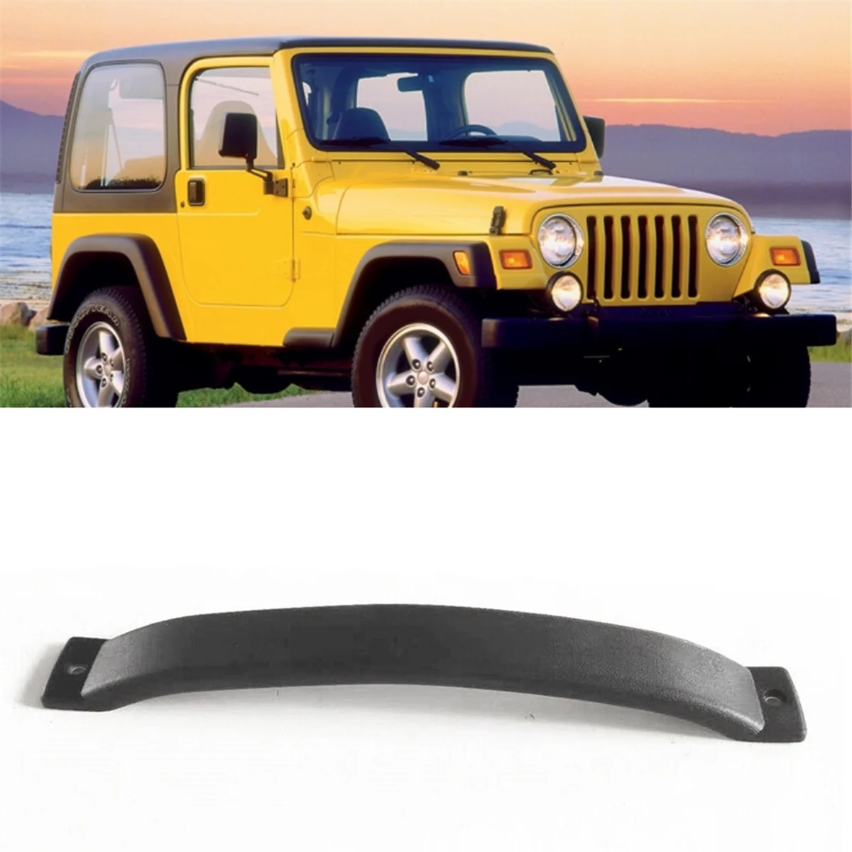 Ремешок для внутренней дверной ручки автомобиля для Jeep Wrangler TJ LJ 1997-2006 5ES43DX9, автомобильные аксессуары — L49A