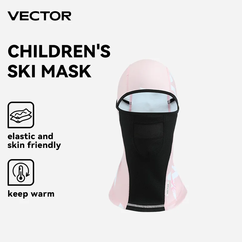 VECTOR Trẻ Mùa Đông Đi Xe Đạp Mặt Nạ Nỉ Giữ Nhiệt Giữ Ấm Chống Gió Đi Xe Đạp Mặt Nạ Balo Mặt Nạ Trượt Tuyết Câu Cá Trượt Tuyết Nón