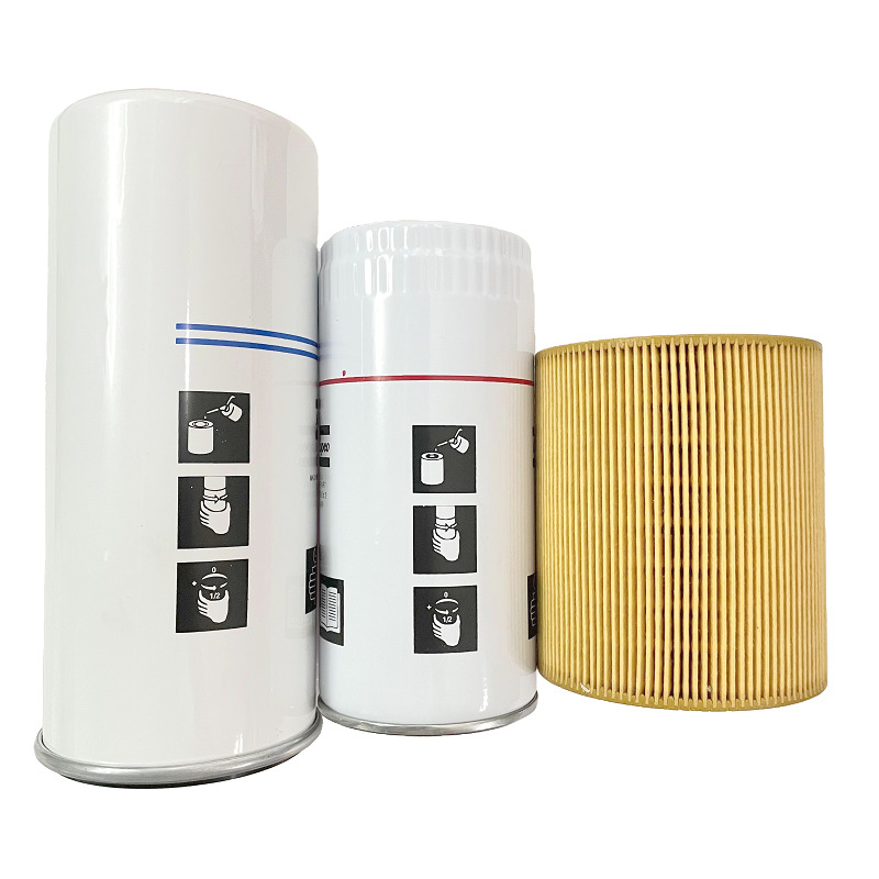 1 conjunto 2901086601   Elemento do kit de serviço de filtro adequado para Atlas Copco GA15-18-22 1622035101 + 1613610500 + 1613872000   Peça sobressalente do compressor
