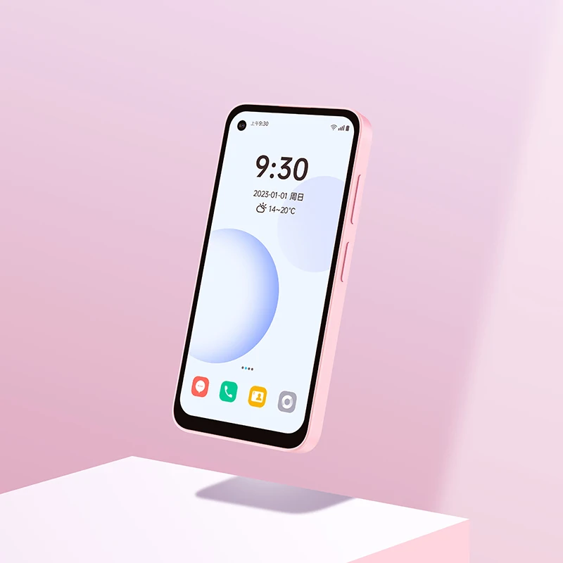 Qin 3 Ultra Google versión Play Store Global Android 12 MTK G99 5,02 pulgadas 6GB 128GB Mini teléfono inteligente multilingüe