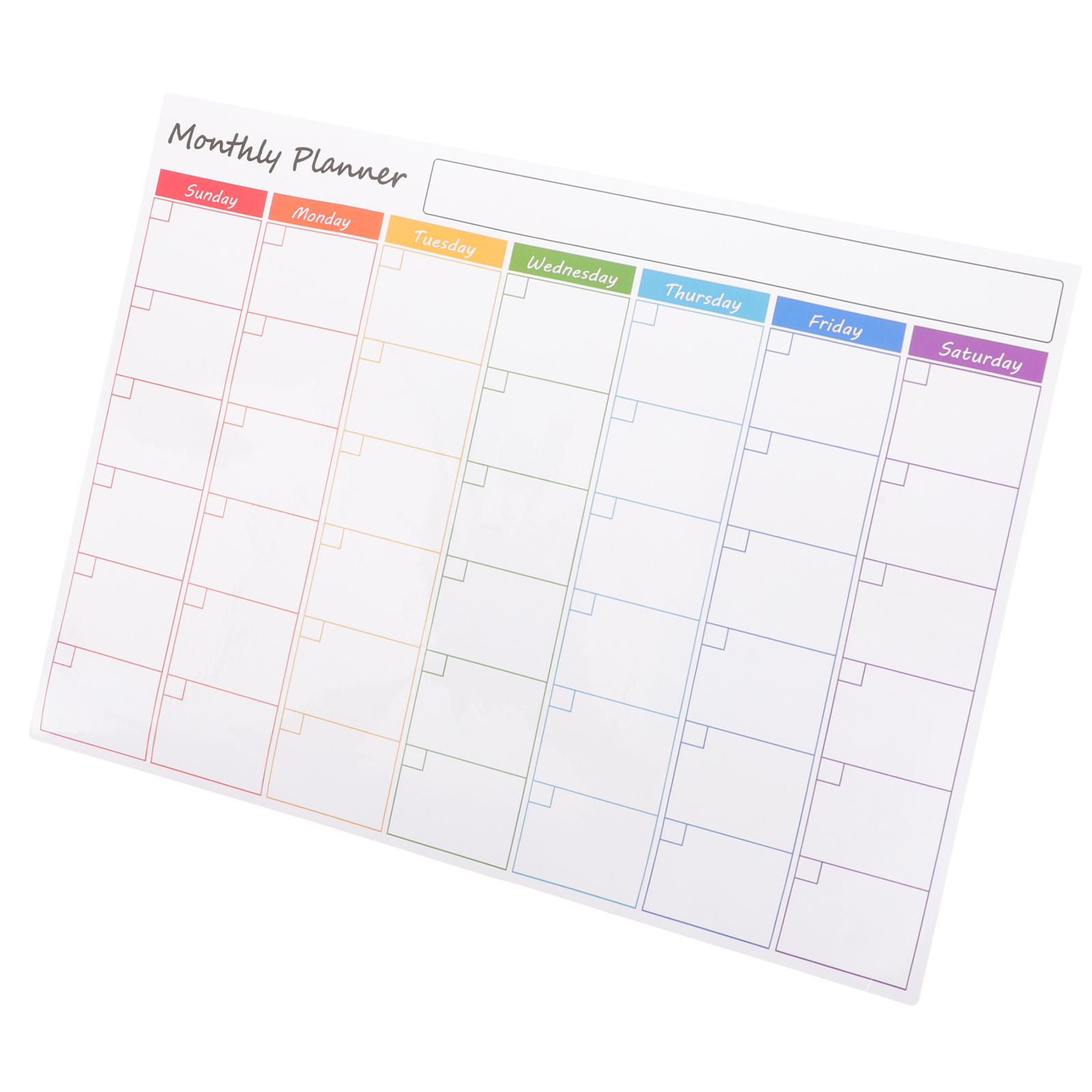 Monatsplaner, Kühlschrankmagnete, Zeitplantafel, trocken abwischbarer magnetischer Whiteboard-Kalender