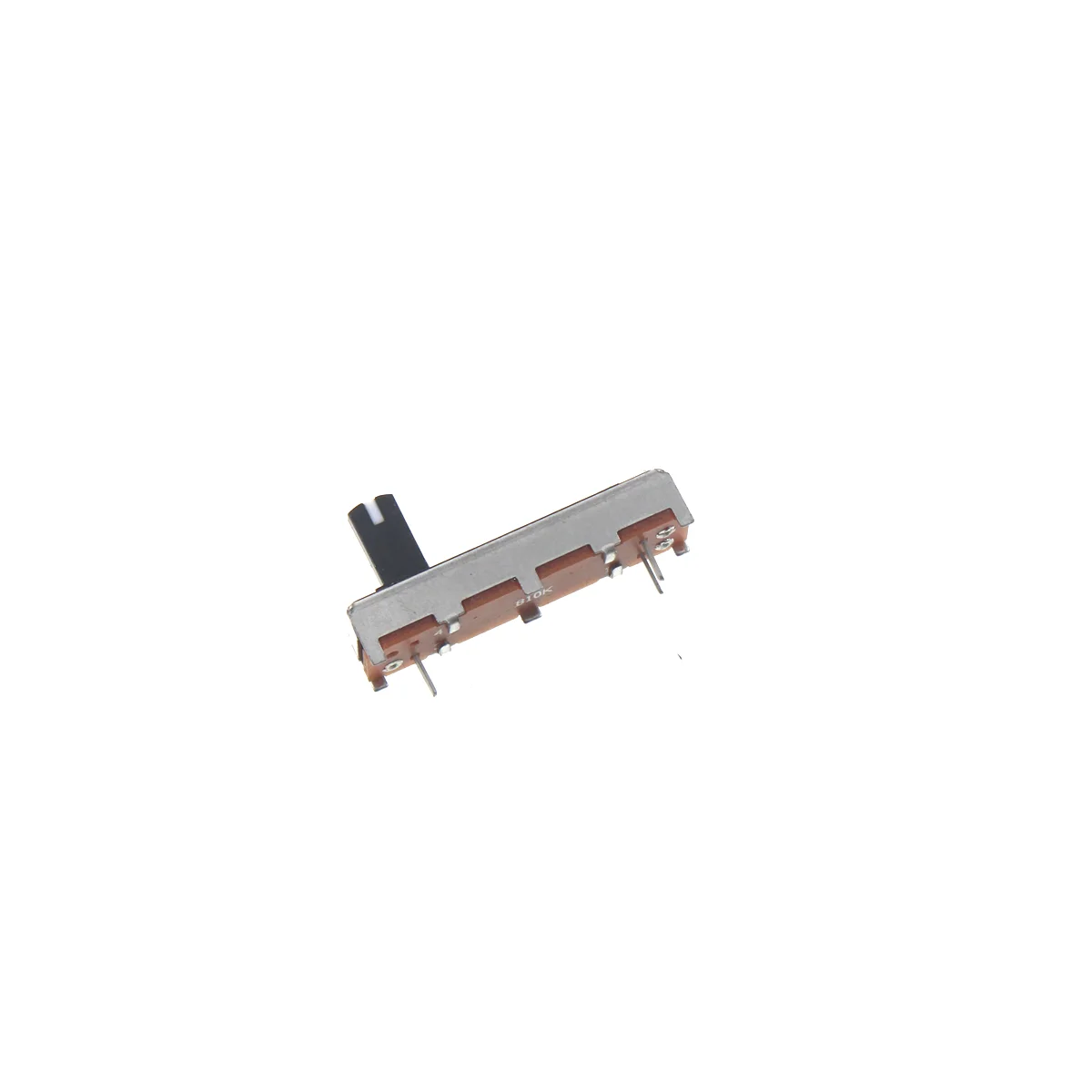 5PCS 3.5 ซม.B10K B50K B20K B200K K200K ความยาวเพลา 10 มม.Mono 35 มม.ผสม Potentiometer เลื่อน Fader A15K B85K