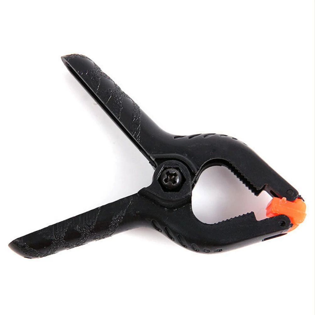 6 Stuks 2Inch Lente Klemmen Zware Plastic Voor Achtergrond Mousseline Canvas Papier Chromakey Scherm Clip Fotostudio Timmerman tool