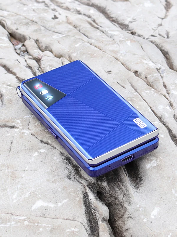 2.8 "Dual Sim Card ผู้สูงอายุ Big Push ปุ่มพลิกโทรศัพท์มือถือ MP3 ปลดล็อก Celular ไร้สาย FM ไฟฉาย 4050 mah Clamshell โทรศัพท์มือถือ
