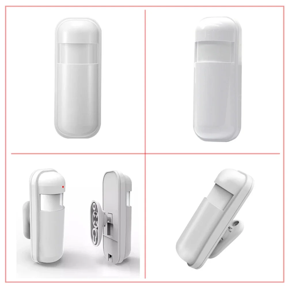 433MHz Motion Sensor ไร้สาย Mini PIR เครื่องตรวจจับอินฟราเรดสําหรับ Home Alarm System Burglar Security Alarm ชุดที่ใช้งานได้ PG103PG107
