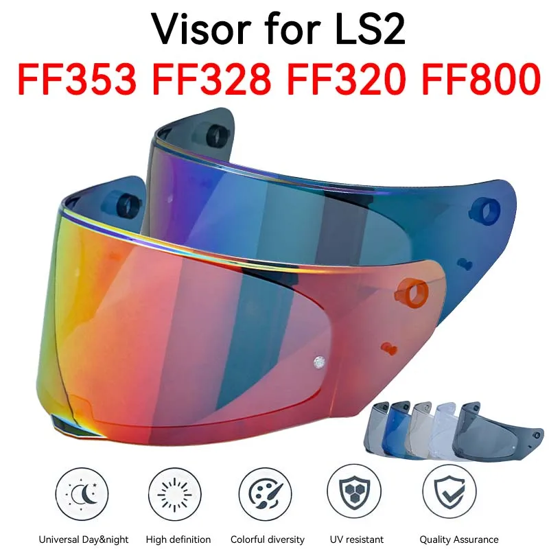 Para ls2 ff320 ff353 ff328 ff800 capacete da motocicleta casco viseira capacete de moto rosto cheio capacete do motor acessórios escudo lente