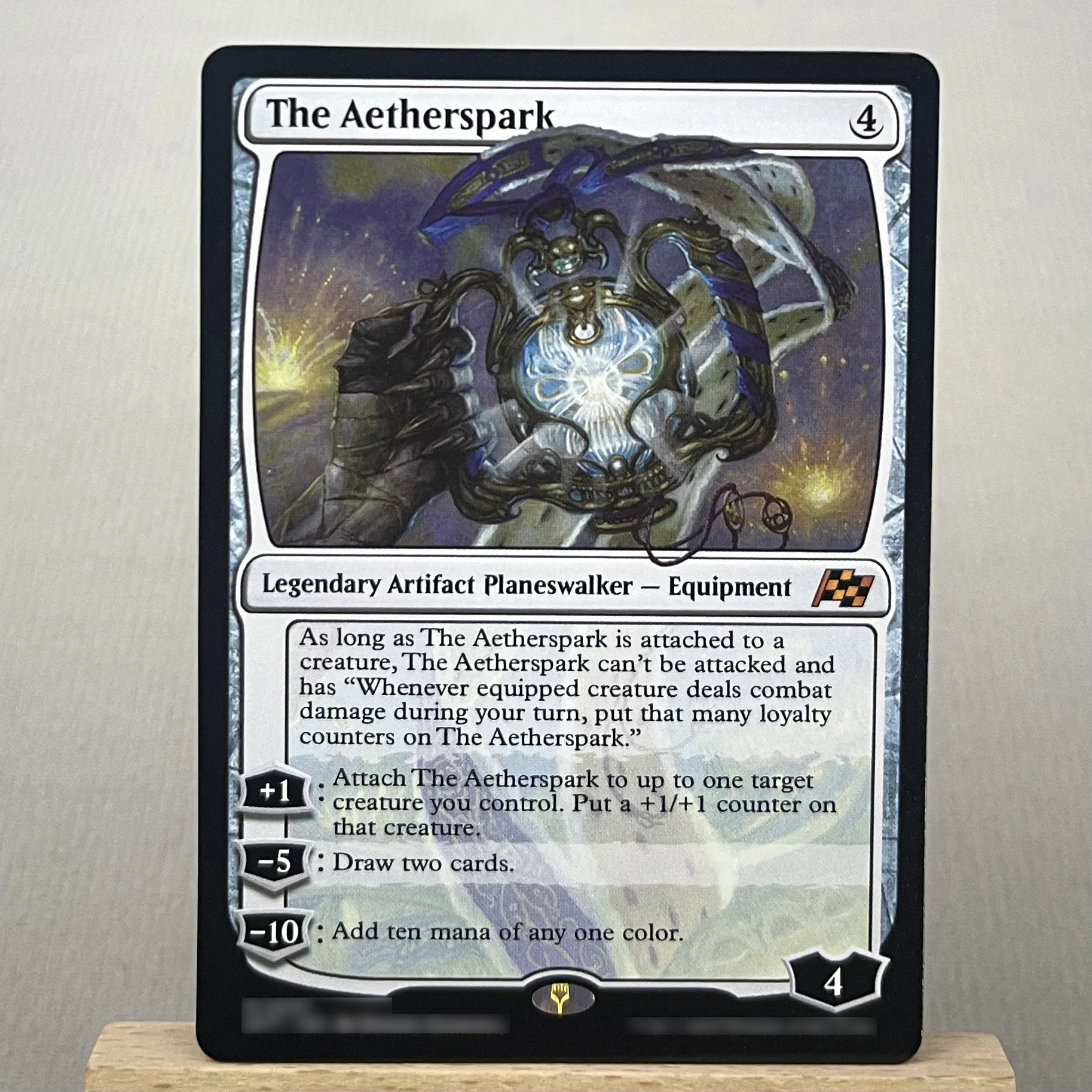 J25 FDN INR DSK DFT HOLO11-I01 Tcg прокси волшебные карты Void Winnower Terror of the Peaks The Aetherspark Эдгар Марков собрание