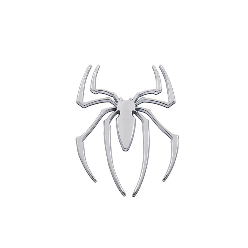 Universele 3D Metalen Auto Stickers Spider Auto Logo Chrome Badge Auto Emblem Decal Auto Styling Decoratie Auto Exterieur Accessoires