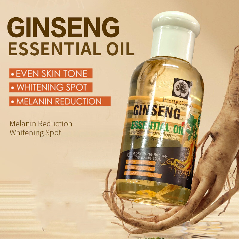 Aceite facial de ginseng de 75 ml: textura liviana, sensación suave, hidratante, ayuda a reducir las líneas finas, adecuado para todo tipo de piel
