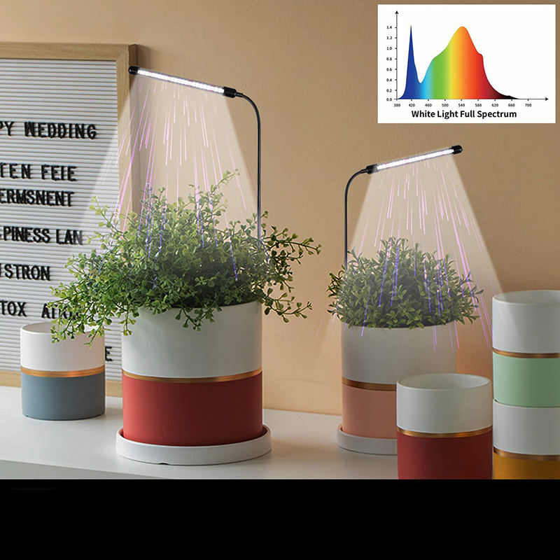 LED USB 5V Grow โคมไฟเต็มสเปกตรัมไฟพืชประเภทแทรก Growth Light ในร่มดอกไม้ต้นกล้า Phyto โคมไฟ