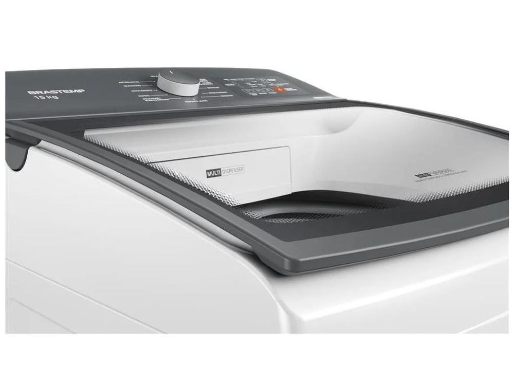 Lavadora de Roupas Brastemp 15kg Cesto Inox - 110V