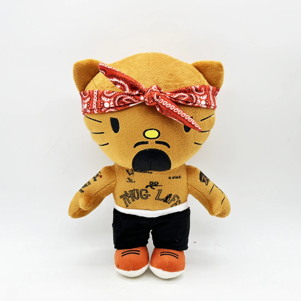 Новая плюшевая аниме-игрушка Hello Kitty с одеждой, мягкие плюшевые подарки на день рождения для детей