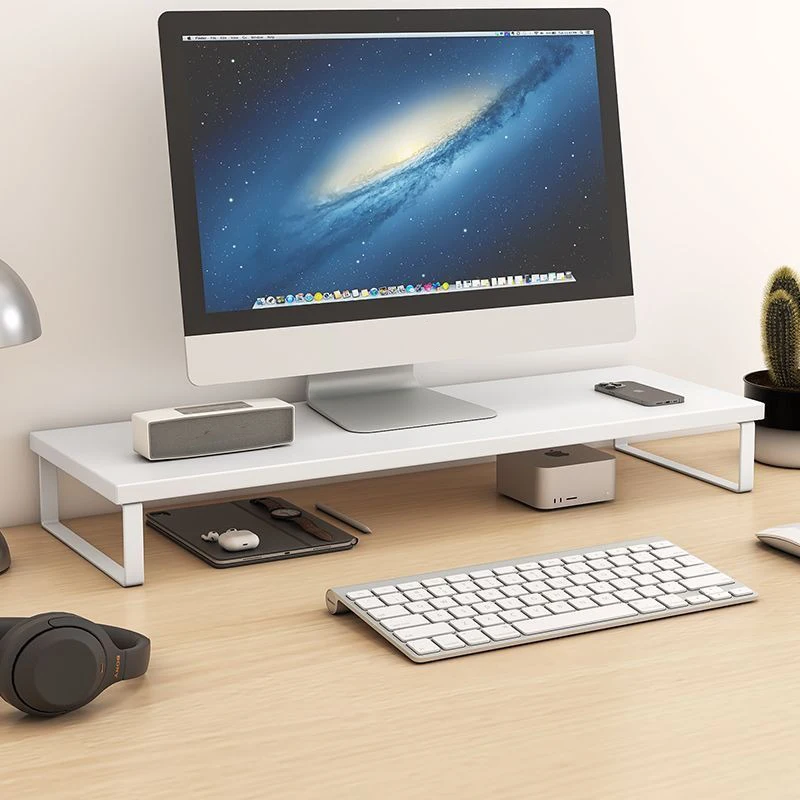 Computador Desktop com Display Laptop Ajustável, Dormitório Desktop Storage, Screen Base Bracket, vários tamanhos