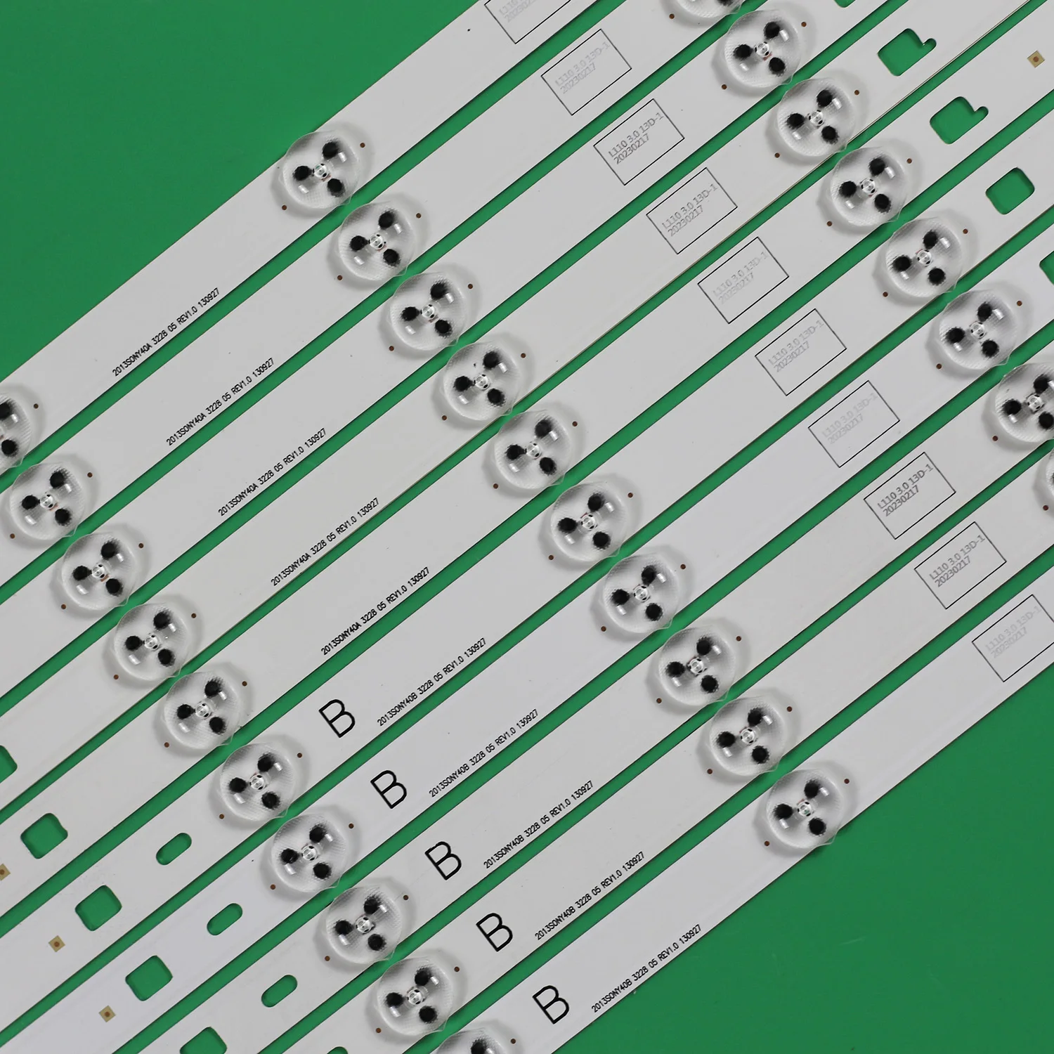 居間用LEDバー,10個,KDL-40W905A KDL-40W600B KDL-40W607B KDL-40R450B KDL-40R483B KDL-40R485B KDL-40R453B KDL-40R485A