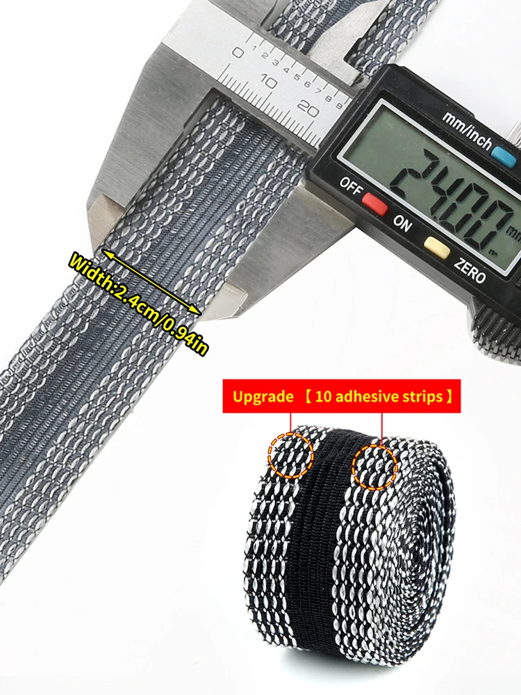 Fita autoadesiva para bainha de calças, 2-10m, pasta de borda de calças, calça de ferro, encurtar, reparo, fita de bainha jeans para tecido de costura diy
