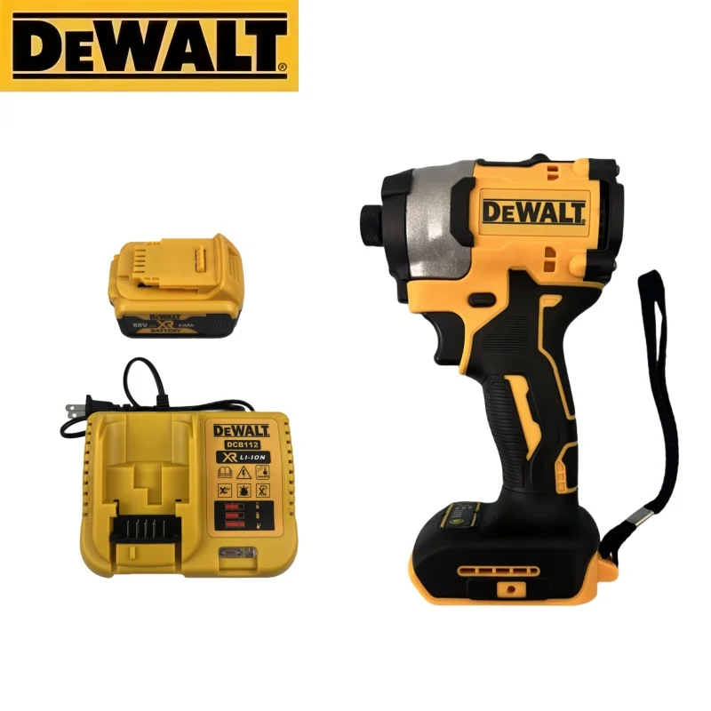 Dewalt DCF860 Taladro eléctrico sin escobillas Destornillador Taladro compacto inalámbrico / Controlador Taladros mejorados recargables Herramientas eléctricas