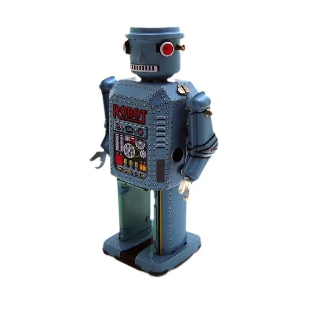 MS416 大きな目のロボットレトロノスタルジックなコレクション工芸品ギフトクリエイティブホーム装飾品ブリキのおもちゃ