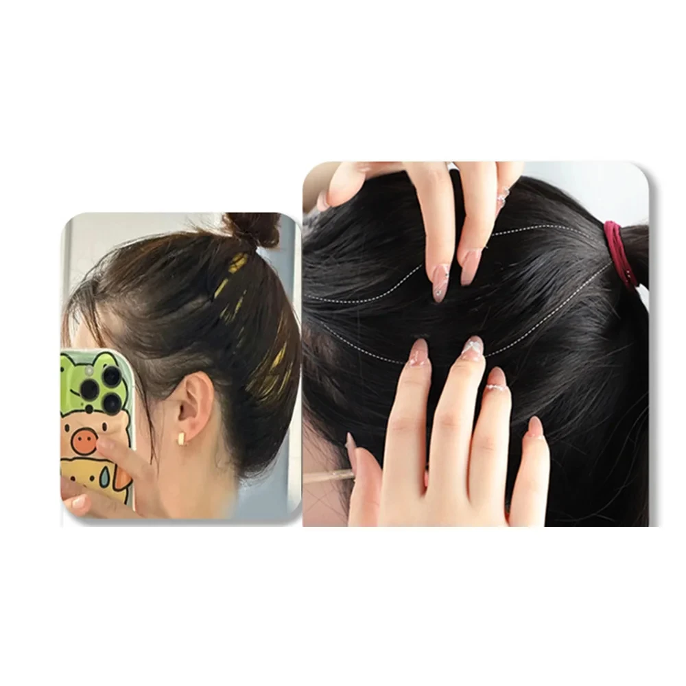 Hoofd Haar Tas Bal Synthetische Haarknot Extensions Grapefruit Peel Lui Haar Magische Tool Verhogen Haar Volume Pluizig Haar Stropdas
