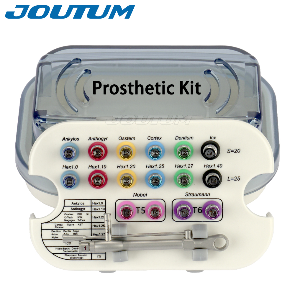 Chave de fenda do torque do implante dentário, restauração protética, catraca Kits, ferramenta de implante dentário, novo, 10-70NCM