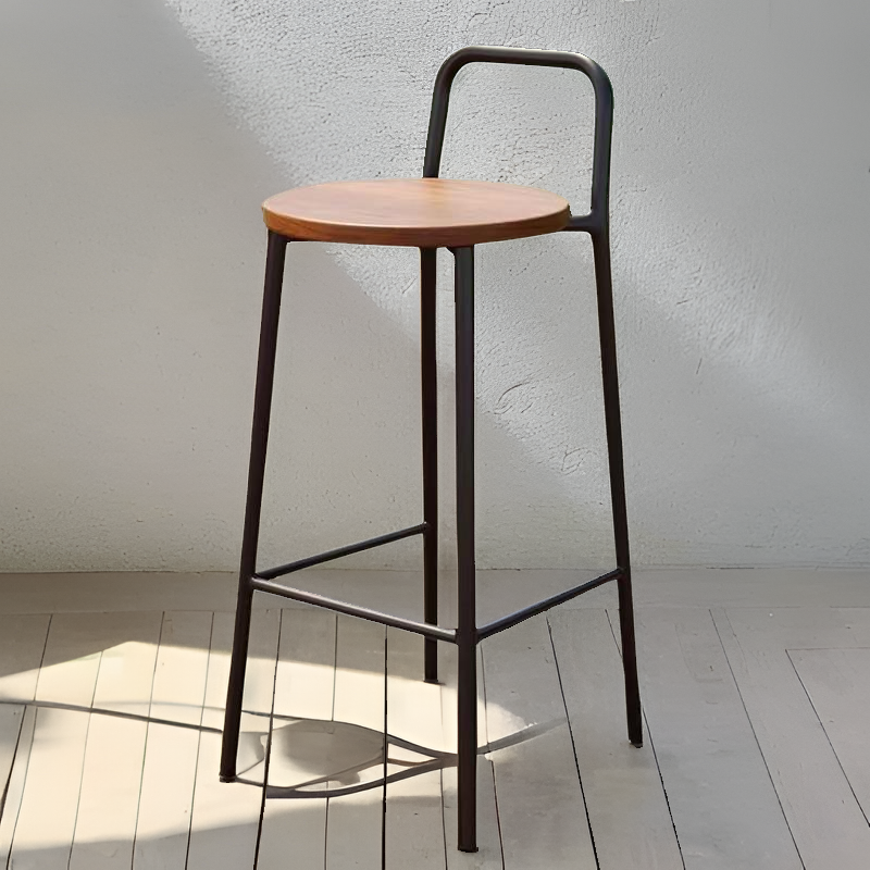 Kommerzielle Küche Barhocker Stuhl Zurück Ausverkauf Frühstück Günstige Barhocker Nordic Moderne Grüne Banqueta High-End-Möbel