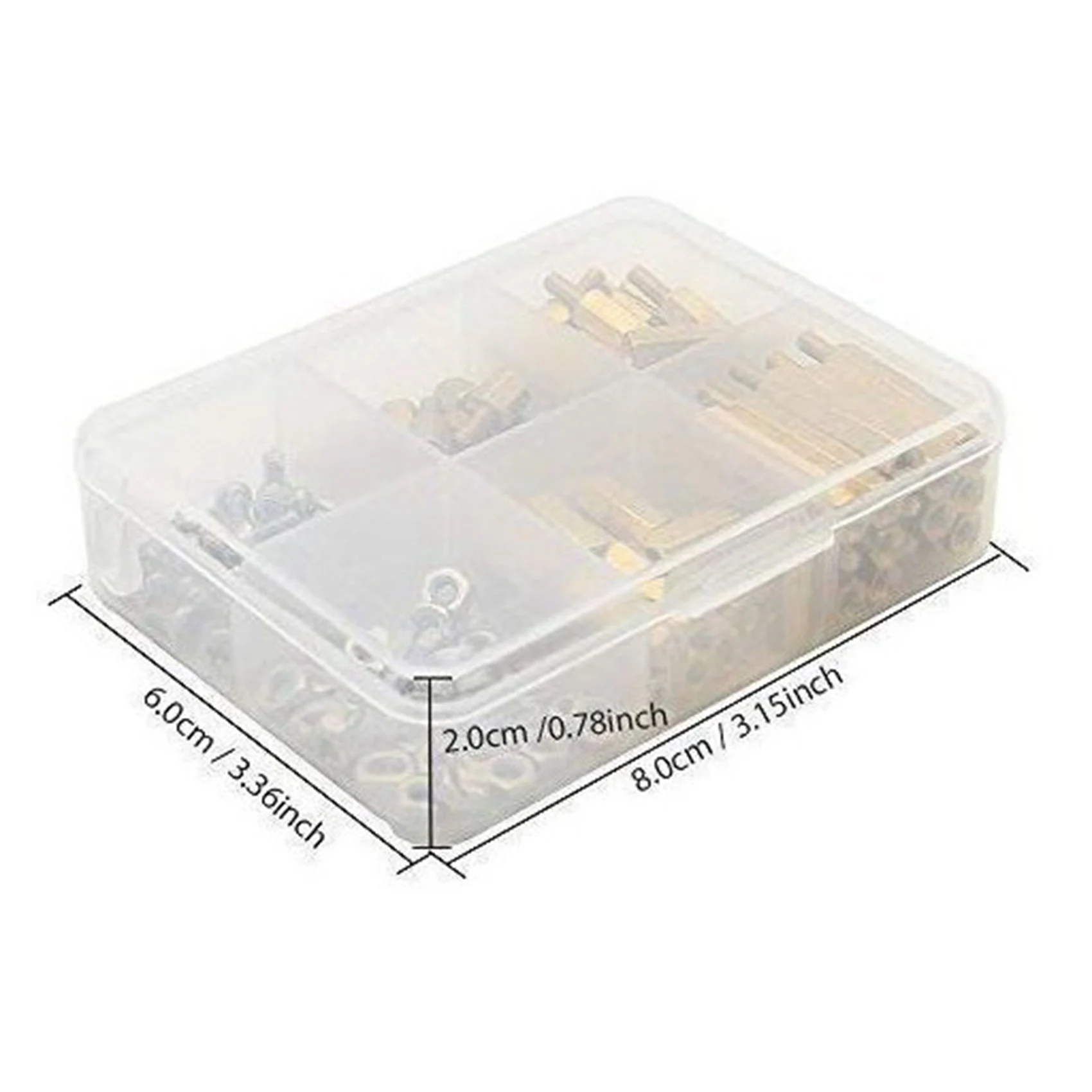 เครื่องมือติดตั้ง120ชิ้นสำหรับ Raspberry Pi 4รุ่น B/3B +/3B ชุด M2.5แกนทองเหลืองหกเหลี่ยม/น็อต + ชุดอุปกรณ์สกรู