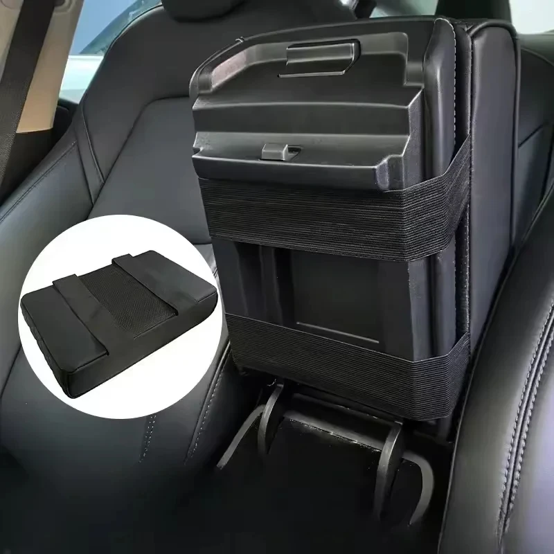 Caixa de apoio de braço para carro, almofada de reforço, apoio de braço central, suporte de copo de água, caixa de armazenamento, suprimentos para carro