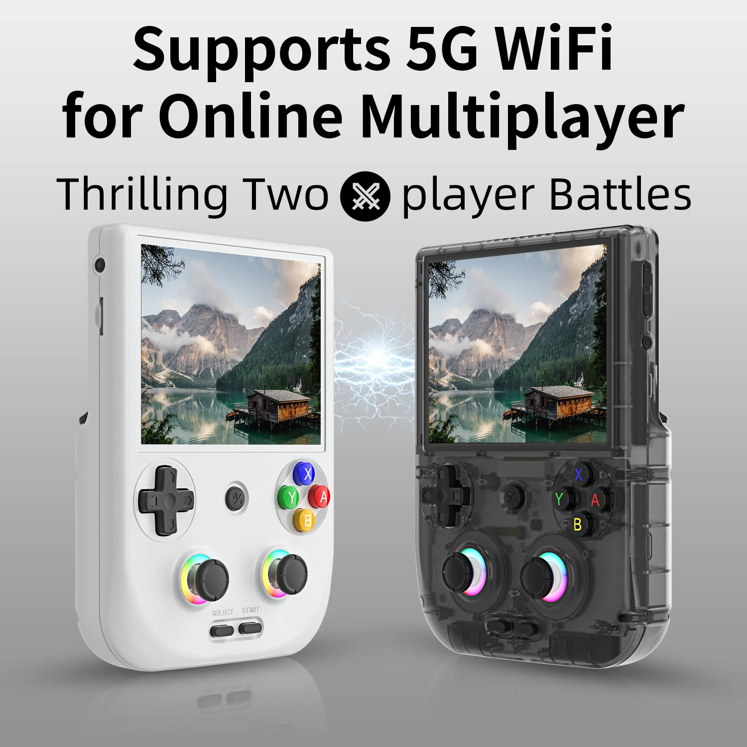 ANBERNIC-consola de juegos portátil RG 406V, pantalla multitáctil IPS de 4 ", Android 13, RG406V, videojuegos Retro, compatible con actualización de 1080p DP FOTA