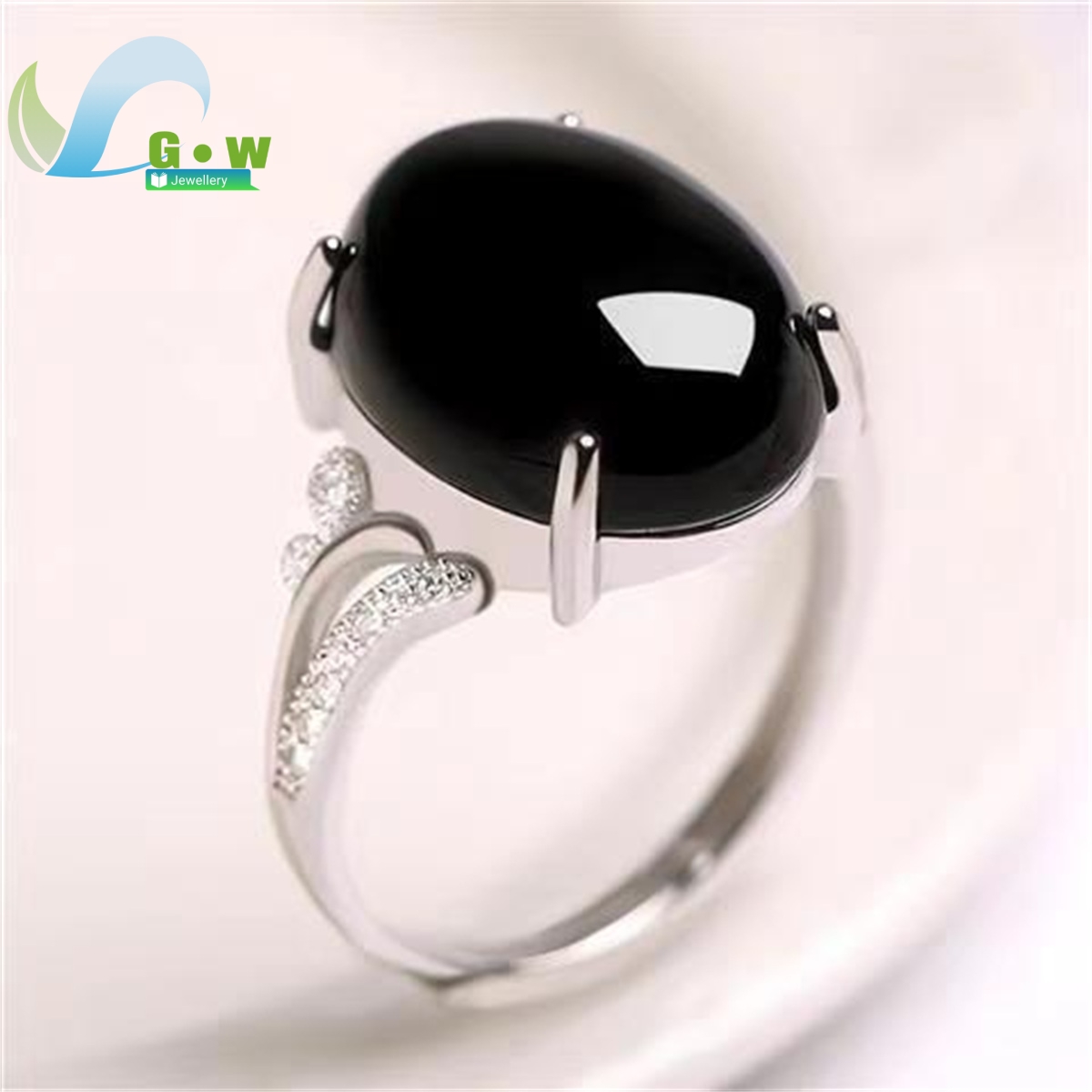 Anel de jade ágata vermelha para mulheres, ajustável, estilo simples, abertura, prata esterlina, joias finas, presente para mamãe, fêmea