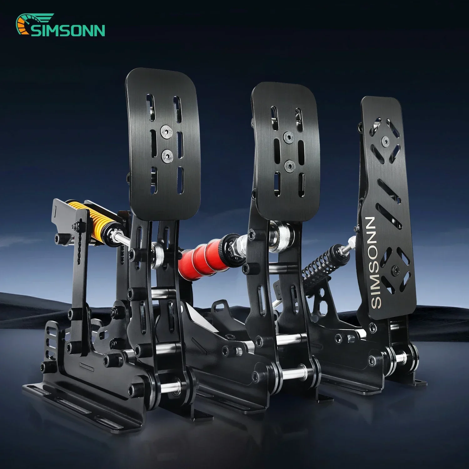 SIMSONN-pedales de simulación de carreras Sim para PC, Pedal hidráulico para cabina de Pc, Logitech G27, G29, Thrustmaster