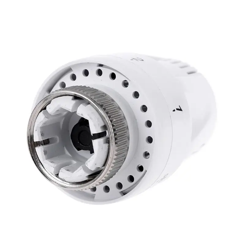 Termostato automático, válvula de Control de temperatura, radiador termostático, ángulo, calefacción de suelo, válvula especial de cobre DN15