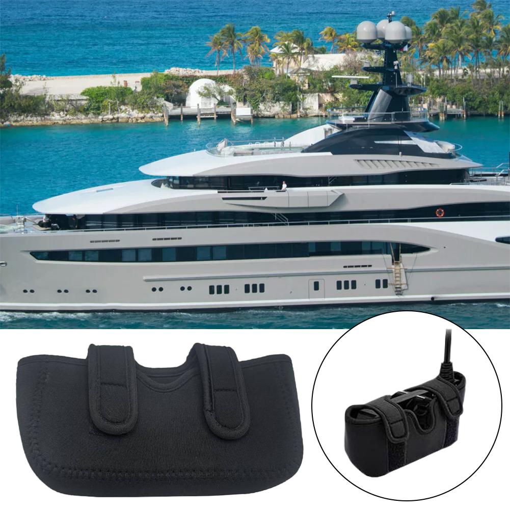Transdutor capa de viagem transdutor capa protetora para garmin livescope lvs34 neoprene impermeável à prova de uv scratch-resista v7h6