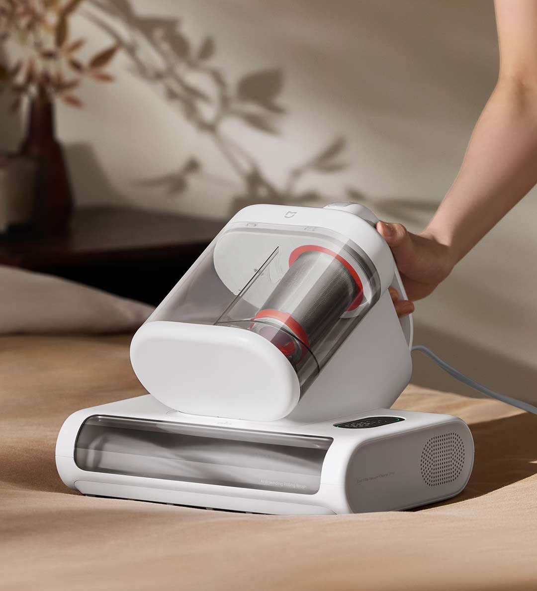 2025 New Xiaomi Mijia Mite Remover 2 Pro E401CN Dual Dust Cup Design 72,000 times/min High Frequency Sweeping 16kPa Hurricane
