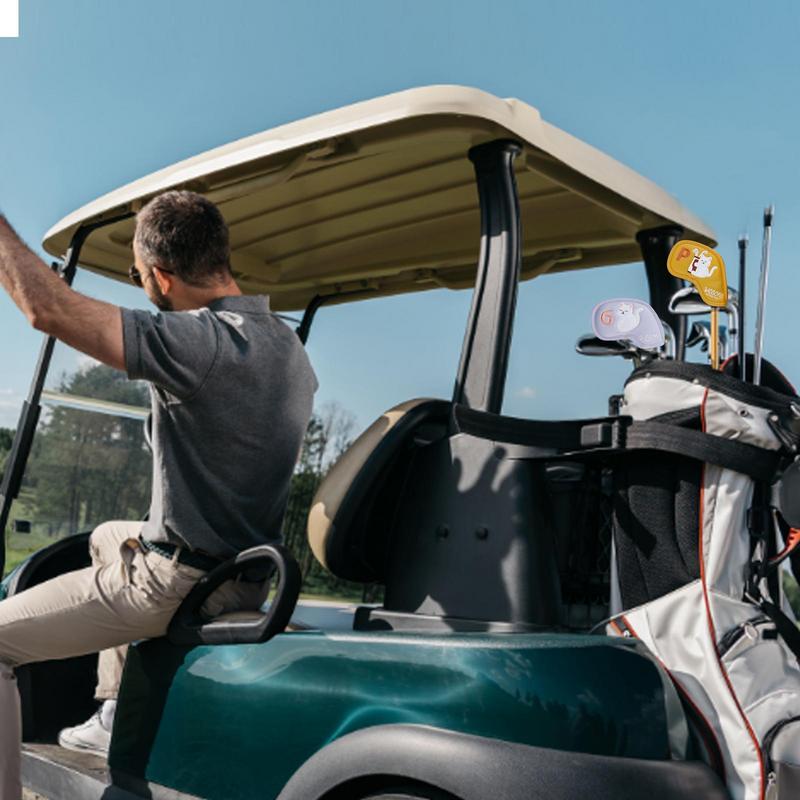 9 шт., головные уборы из ПУ кожи для гольфа