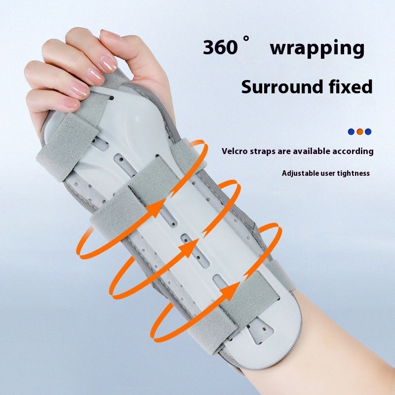 Fijador médico de muñeca para lesiones, férula ajustable para rehabilitación de manos, yeso, sustitución de pacientes