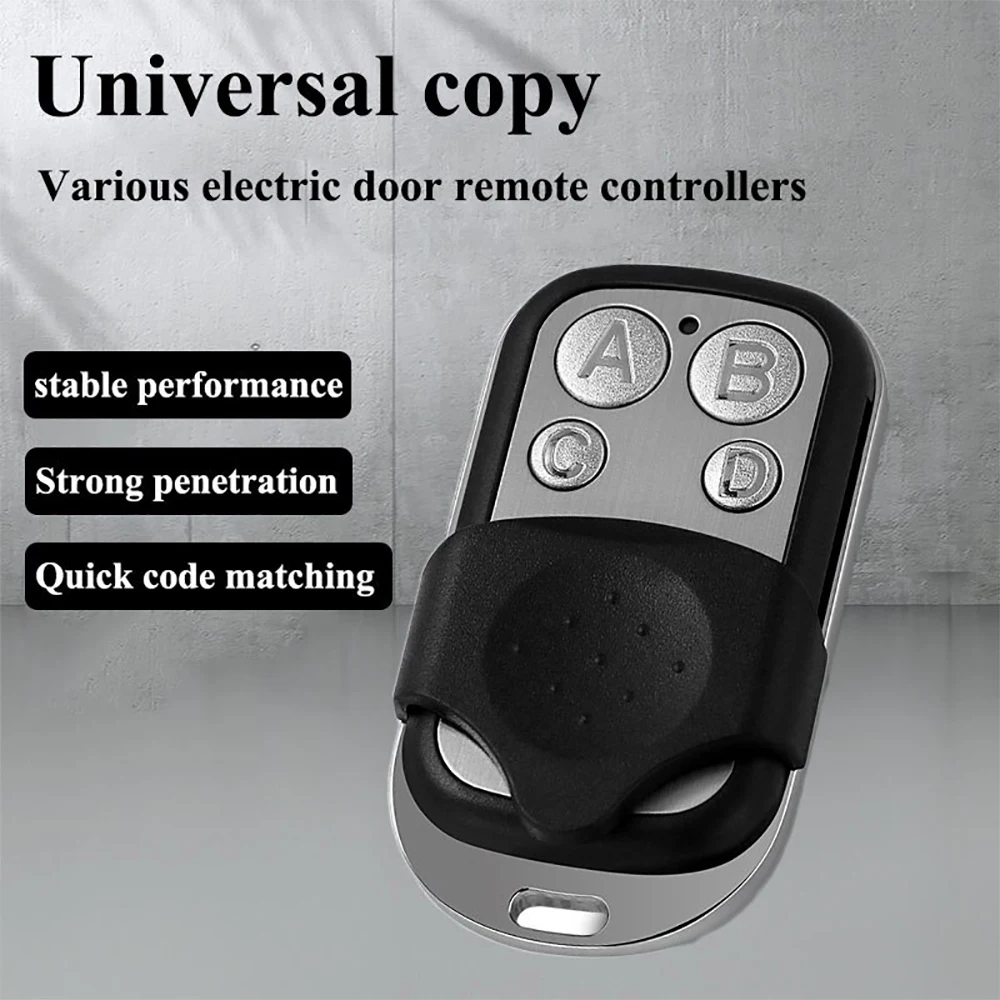 Control remoto de 433mhz, abridor de puerta de coche, duplicador de Control remoto, copia de puerta de garaje Universal, Control de garaje Universal