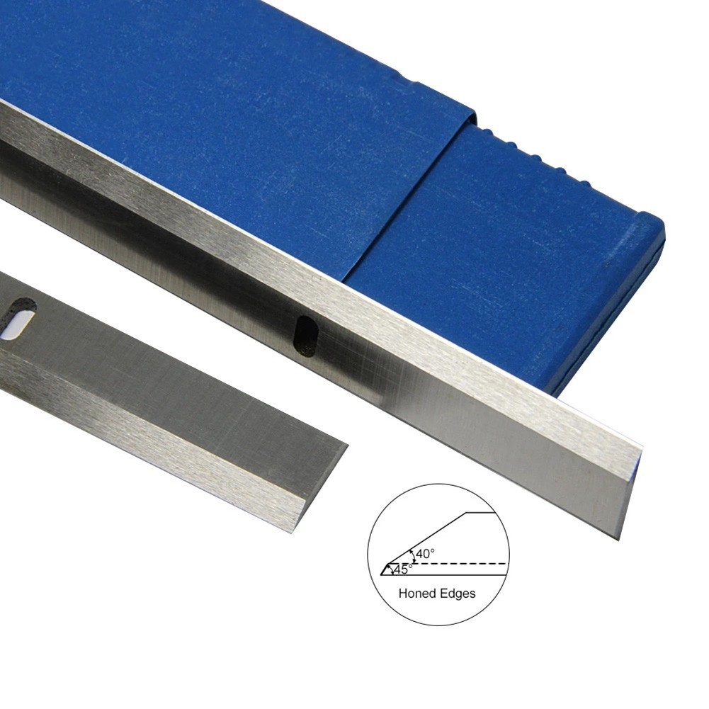 2 pz 319x18.2x3.2mm coltelli lama pialla HSS singolo bordo pialla utensile da taglio per JET JWP-12 COBRA GMC Ryobi AP13 MA1931 CT-340