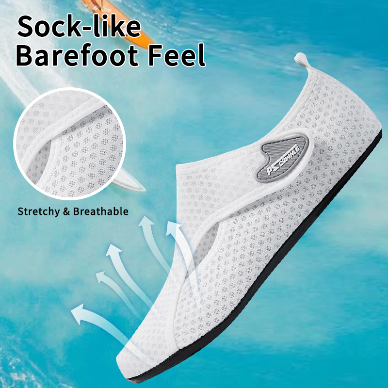 Watersportschoenen Barefoot sneldrogende Aqua Yoga sokken instapper voor heren dames