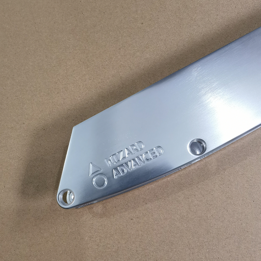 Supports de patins à roulettes en ligne authentiques WIZARD avancées, en alliage d'aluminium 100/80mm 100/76mm, système ufs pour patins à roulettes
