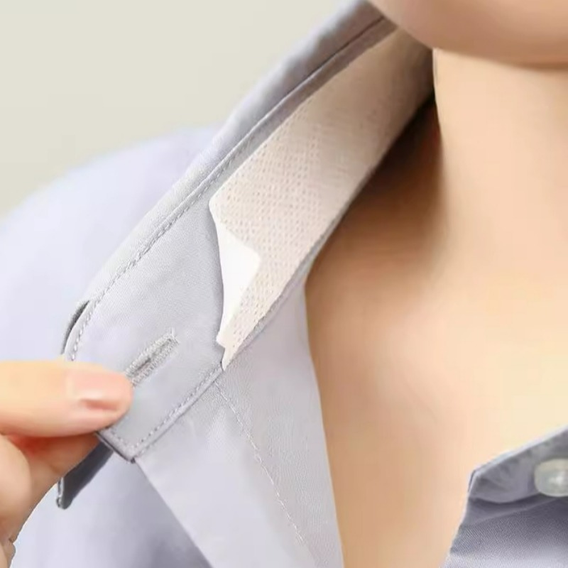 Absorb Sweat Collar Sticker Cuff Sweat Absorbing Adhesive Tape Shirt Anti Dirty Collar Stickers Hat Anti Sweat Penetration Patch