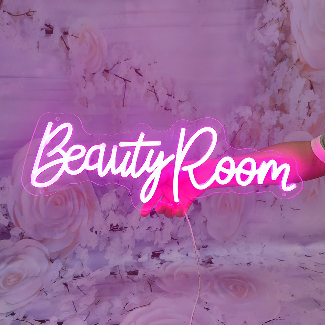 LED Four Colors Beauty Room Neon Light For Spa Barber Shop Nail Brows Lashes Salon Studio Wall Business Store LED Neon Sign Lamp