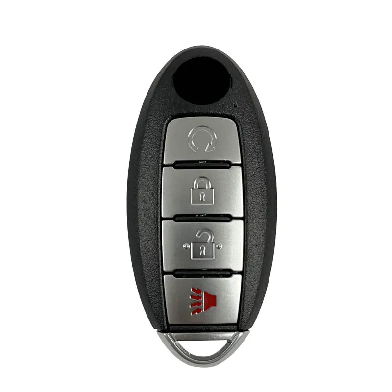 CN027078 Chip Kicks untuk Kicks 2018 + Smart Key 4 tombol HITAG AES Chip 4A Chip 433MHz Keyless Go