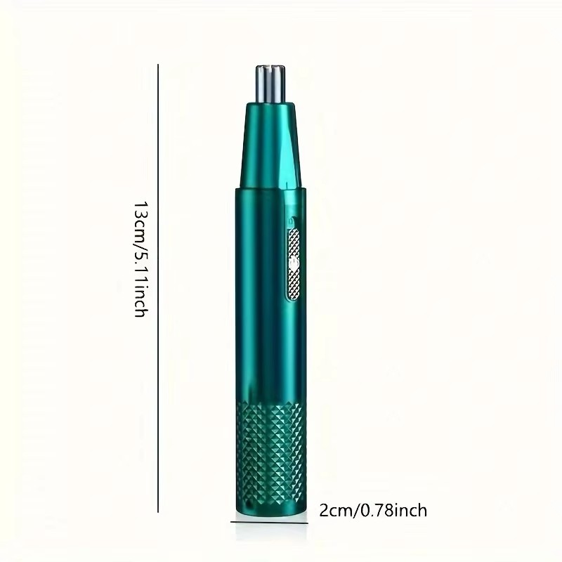 남성용 전기 코 헤어 트리머, 코 및 귀 제거기, 자동 세척 가능한 전기 면도 도구, USB 충전식, 1 개